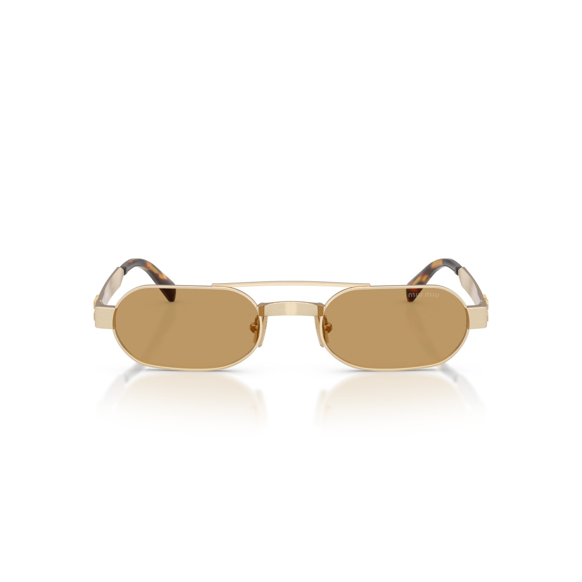 Lunettes de Soleil Miu Miu MU B52S Or Pâle | Boutique Officielle