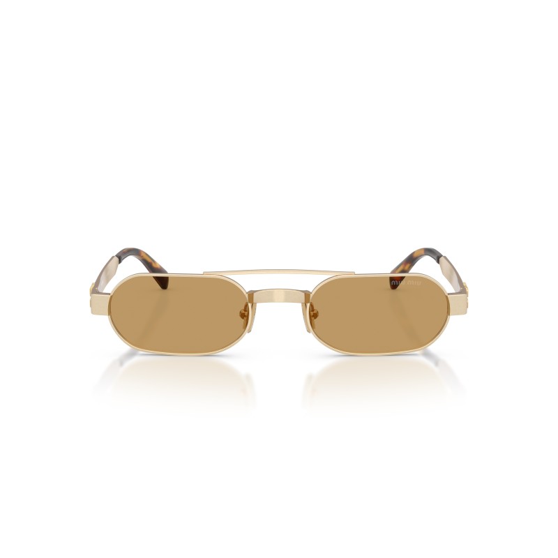 Lunettes de Soleil Miu Miu MU B52S Or Pâle | Boutique Officielle