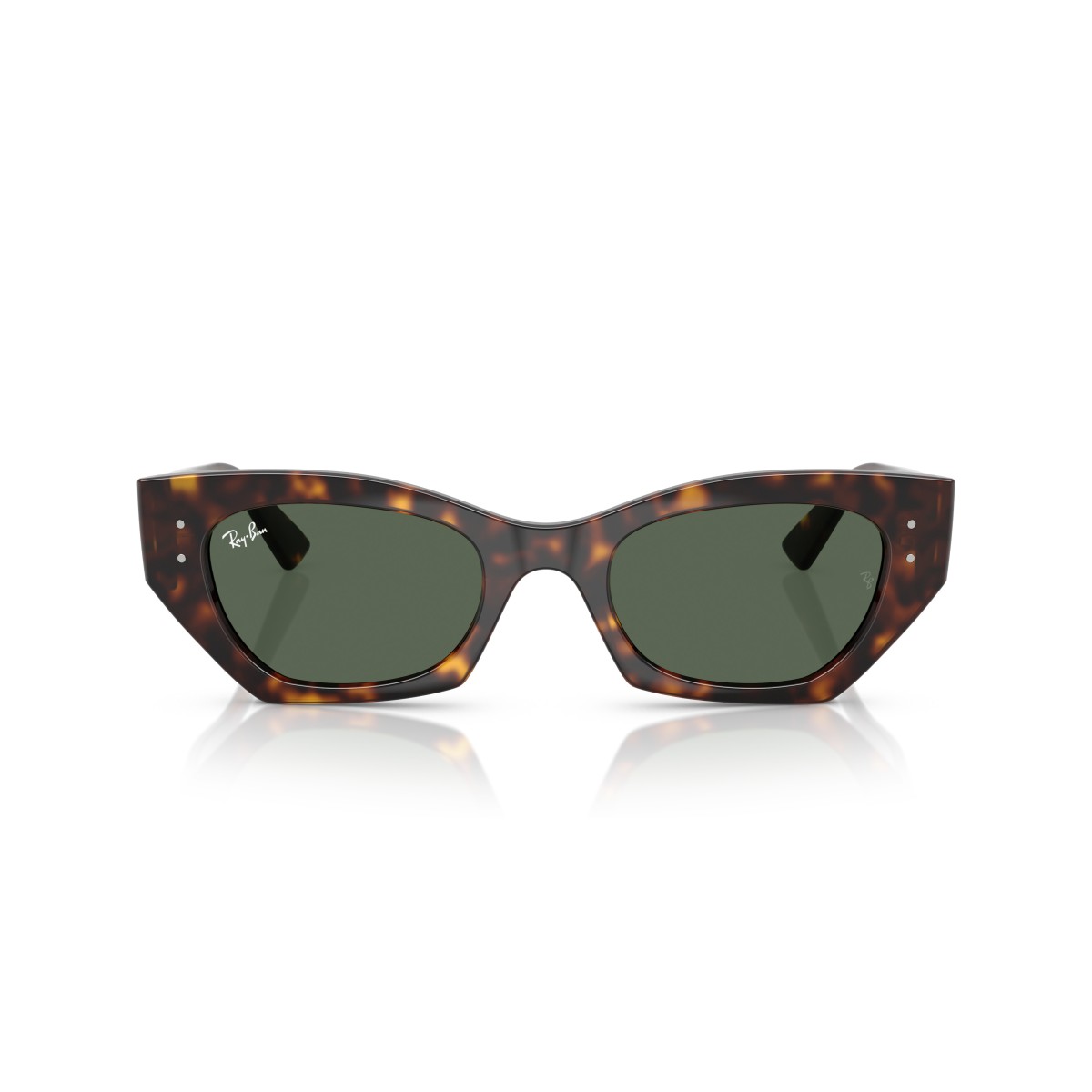 Ray-Ban RB4430 135971 Zena Zonnebril - Havana/Groen