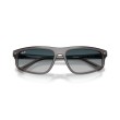 Ray-Ban RB2225 667532 - Lunettes Gris Transparent et Dégradé