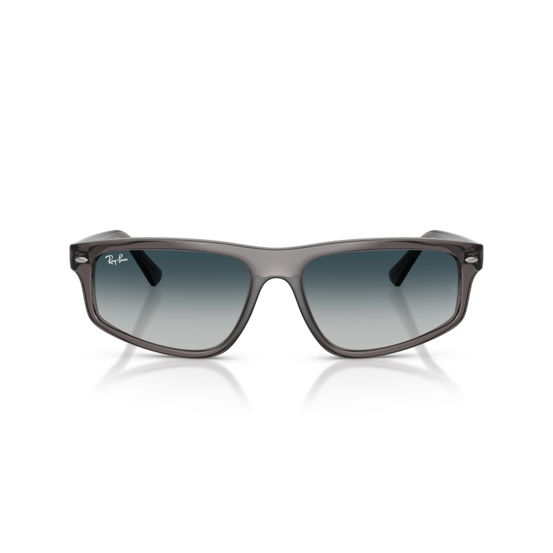 Ray-Ban RB2225 667532 - Lunettes Gris Transparent et Dégradé