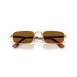Ray-Ban RB3927 001/33: Occhiali da sole in oro arista con lenti marroni