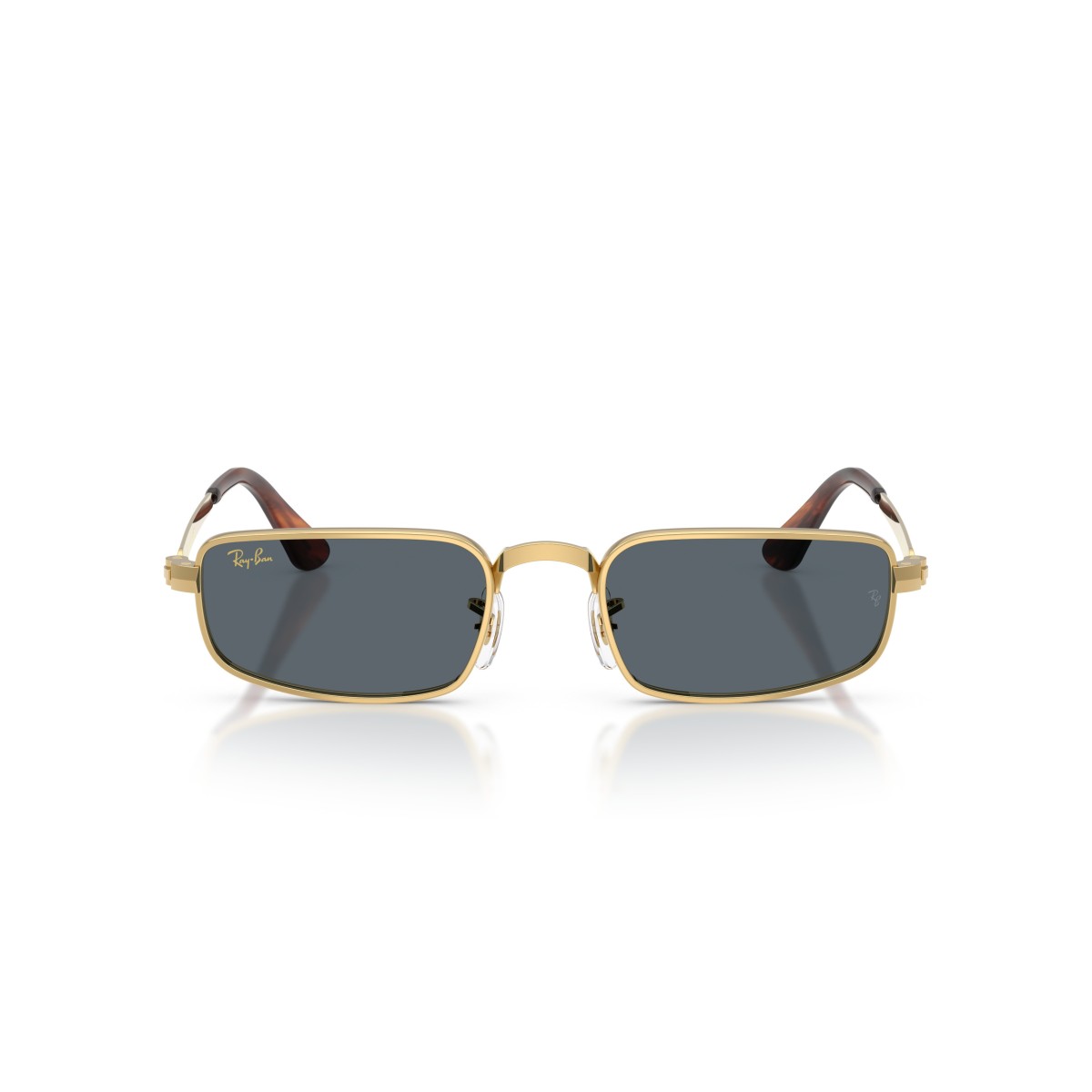 Ray-Ban RB3927 001/R5 : Lunettes de soleil A$AP Rocky en Arista Gold et verres bleus