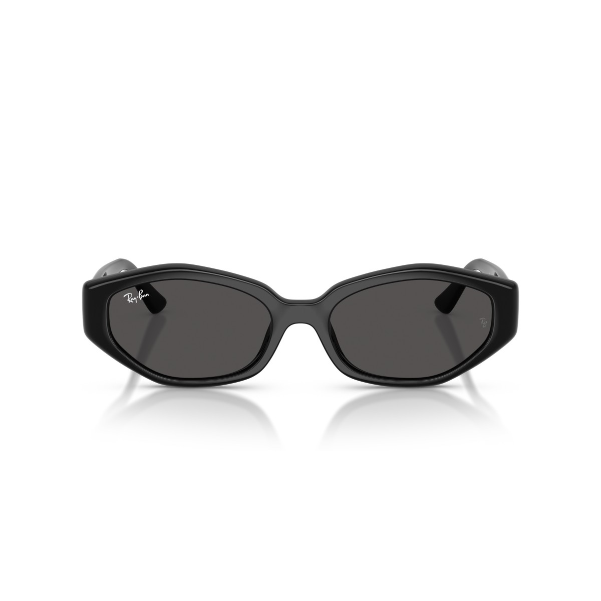 Ray-Ban RB4473D Sunglasses in Polished Black with Dark Grey Lenses