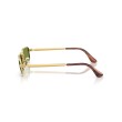 Ray-Ban RB3927 001/4E: Iconische Zonnebril in Arista Gold met Groene Lensen