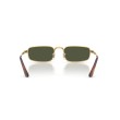 Ray-Ban RB3927 001/31: Stijlvolle Zonnebril in Arista Gold met Groene Glazen
