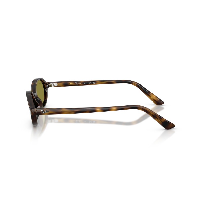 Ray-Ban RB4472 1359/2: Tijdloze Elegantie in Havana en Groene Lensen
