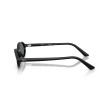 Ray-Ban RB4472 667781 - Lunettes de soleil ovales noires avec verres polarisés gris foncé