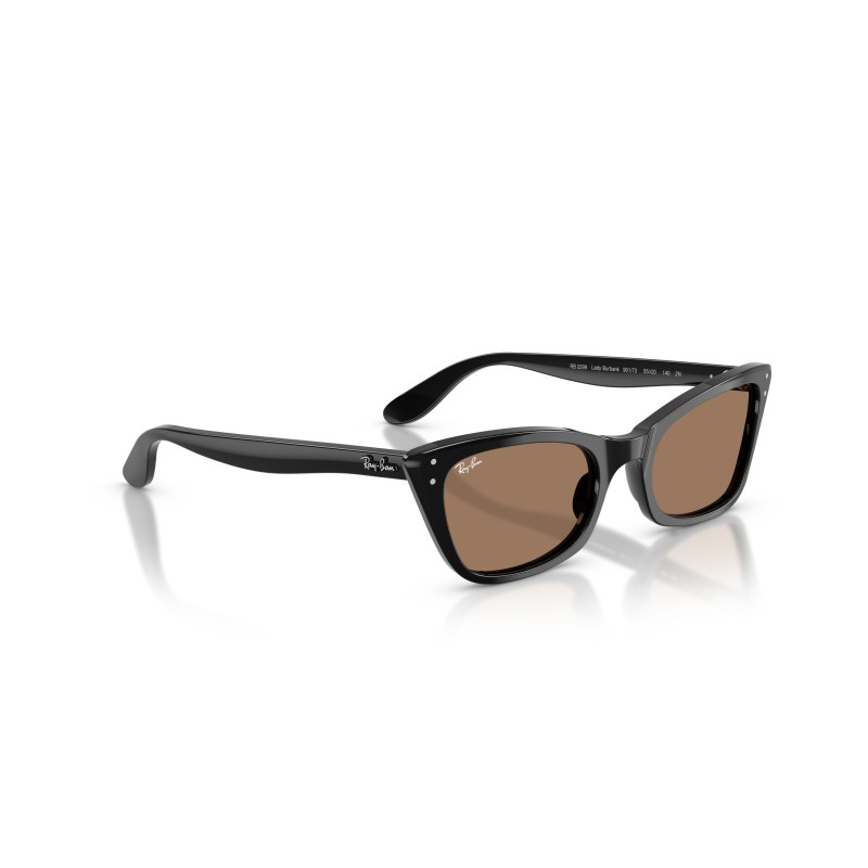 Ray-Ban Lady Burbank RB2299 901/73 - Stijlvolle Cat-Eye Zonnebril