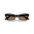 Ray-Ban Lady Burbank RB2299 901/73 - Stijlvolle Cat-Eye Zonnebril