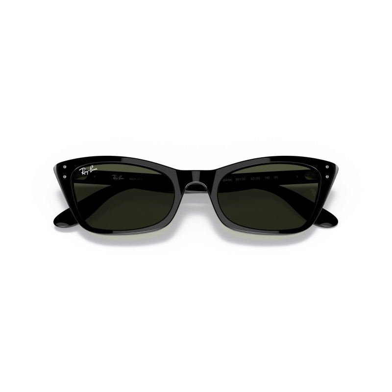 Ray-Ban Lady Burbank RB2299 901/31 Cat-Eye Sunglasses