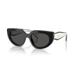 Prada PR D02S 20G08Z Women's Oval Sunglasses