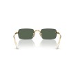 Ray-Ban RB3928 001/71: Gouden Zonnebril met Donkergroene Glazen