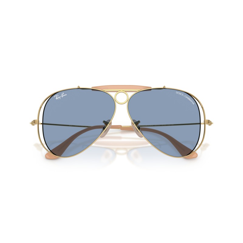 Ray-Ban RB3138M 001/72 Shooter by Dolce&Gabbana Sunglasses