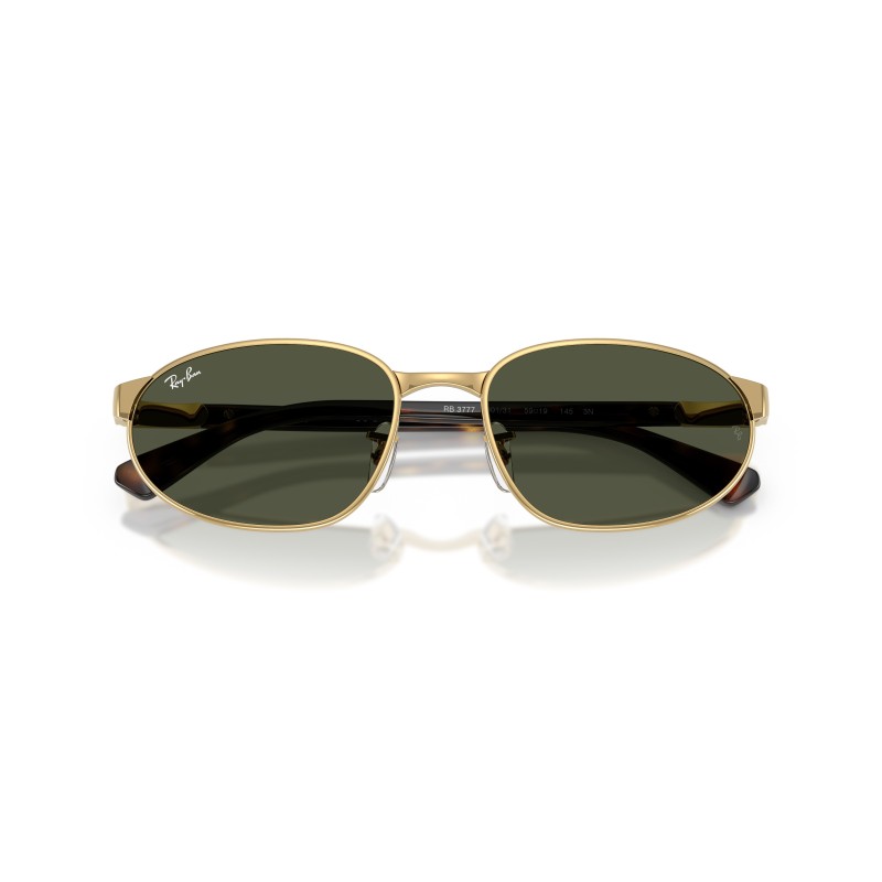 Occhiali da sole Ray-Ban RB3777 001/31: Eleganza e Performance in Oro e Verde