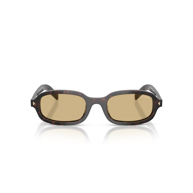 Prada PR D06S 17N70R Sunglasses - Elegant Oval Design