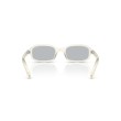 Prada PR D06S 12X40W - Lunettes de soleil ovales transparentes champagne