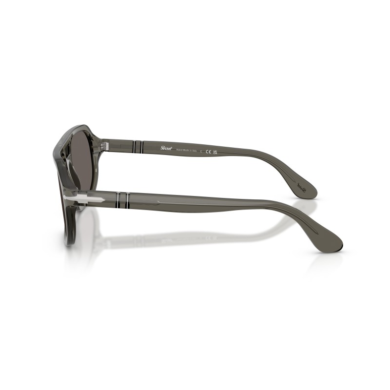 Persol PO3393S Guido Sunglasses - Transparent Grey Frame