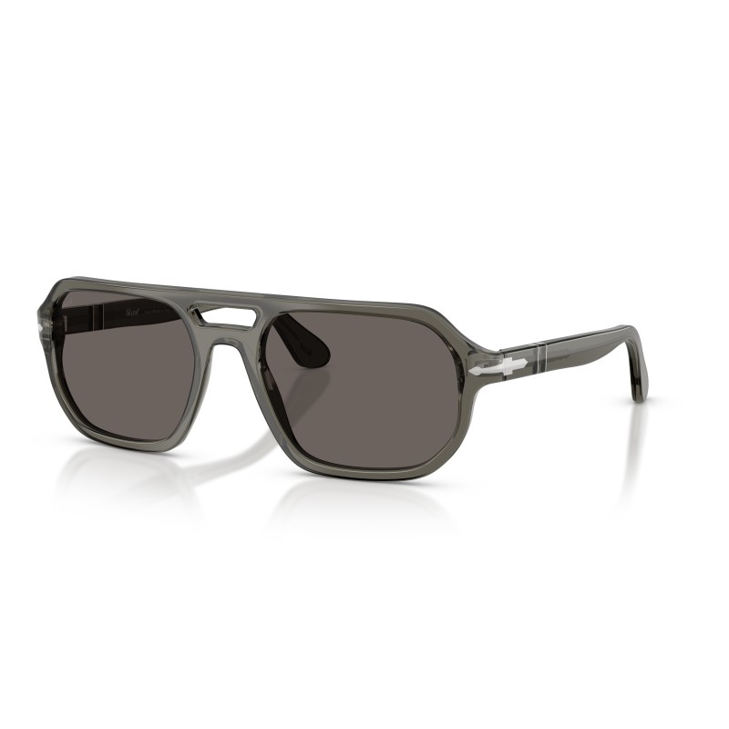 Persol PO3393S Guido Sunglasses - Transparent Grey Frame