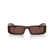 Prada PR D09SD 27I90W - Lunettes de soleil rectangulaires pour homme
