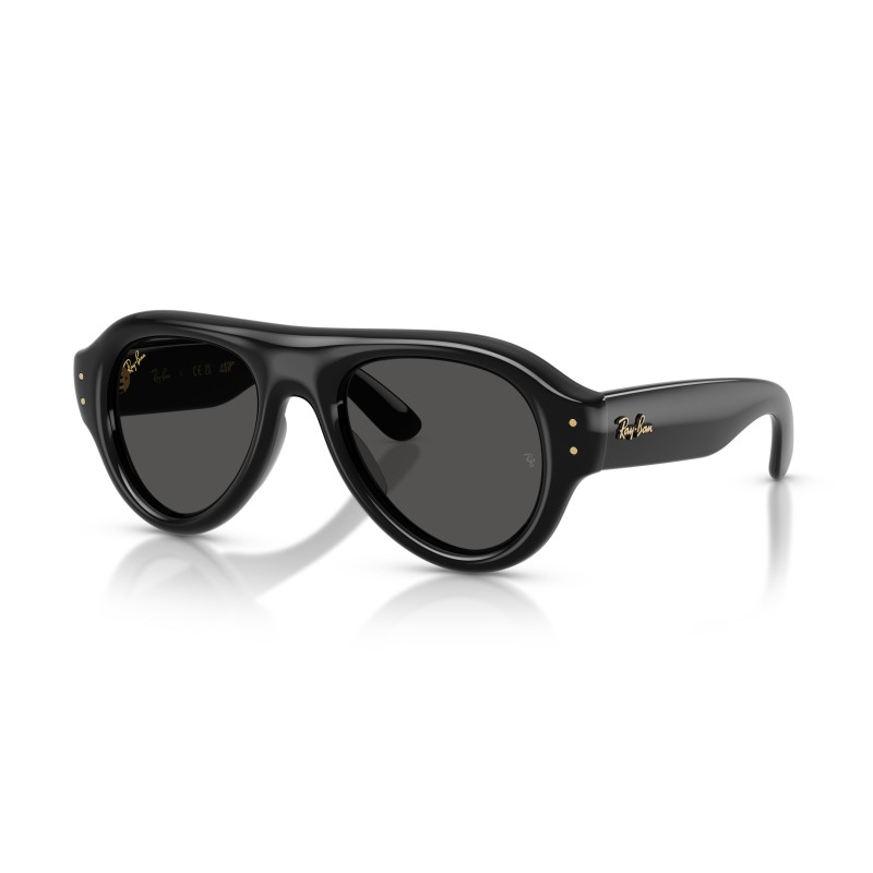 Ray-Ban RB4925 601/87 Pilotenbril Hoogglans Zwart