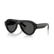 Ray-Ban RB4925 601/87 : Lunettes de soleil Aviator Puffer en Noir Poli avec Verres Ultra Noirs