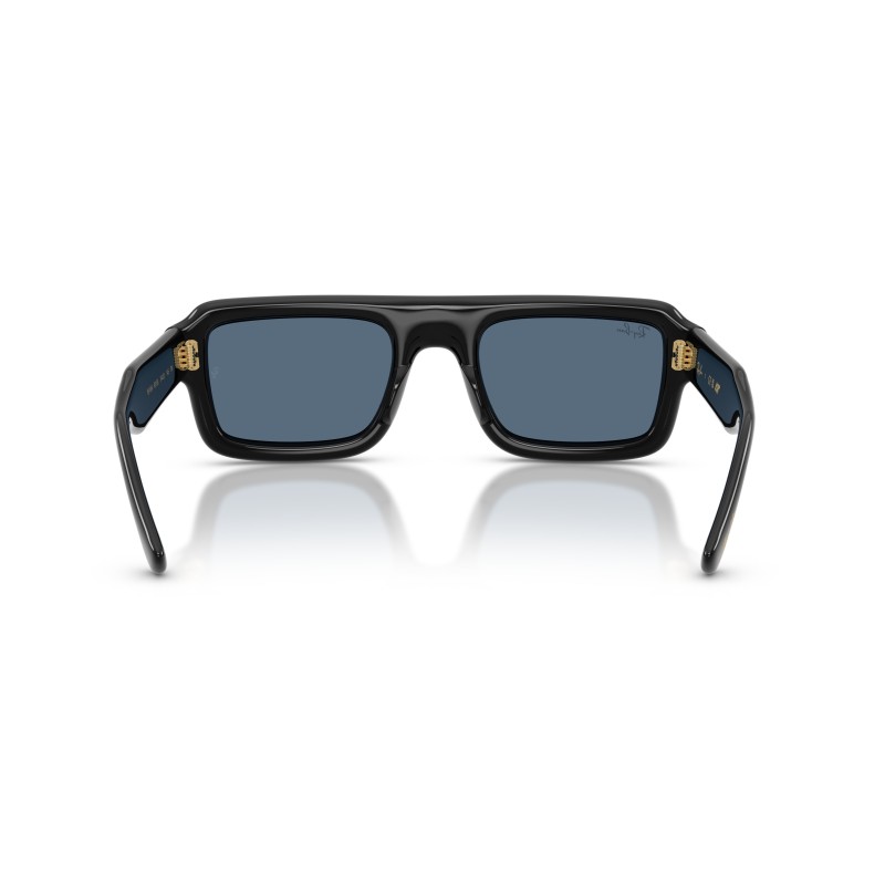 Ray-Ban RB4954 601/80: Iconische Pilotenbril met Donkerblauwe Lensen