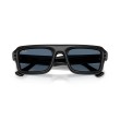 Ray-Ban RB4954 601/80: Occhiali da sole unisex con montatura nera e lenti blu scuro