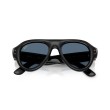 Ray-Ban RB4925 601/80: Occhiali da sole Aviator con montatura nera lucida e lenti blu scuro