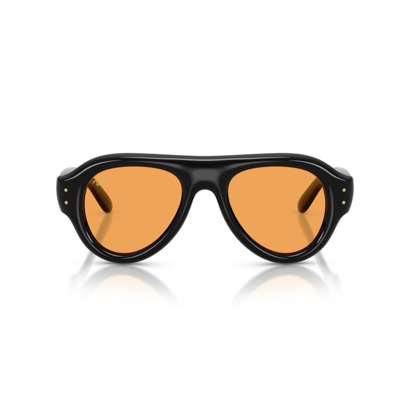 Ray-Ban RB4925 601/7 : Lunettes de soleil Aviator Puffer en Noir Poli avec verres Ultra Noirs