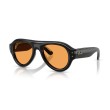 Ray-Ban RB4925 601/7 : Lunettes de soleil Aviator Puffer en Noir Poli avec verres Ultra Noirs