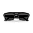Ray-Ban RB4954 601/87 : Lunettes de soleil Flacko Puffer en Noir Poli et Gris Foncè.