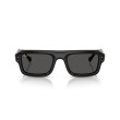 Ray-Ban RB4954 601/87: Occhiali da sole Flacko Puffer in Nero Lucido con Lenti Grigio Scuro