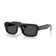 Ray-Ban RB4954 601/87 : Lunettes de soleil Flacko Puffer en Noir Poli et Gris Foncè.