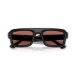 Ray-Ban RB4954 601/69 Pilotenbril met Donkerpaarse Lenzen