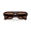 Ray-Ban RB4954 689673 Pilotenbril in Transparant Bruin