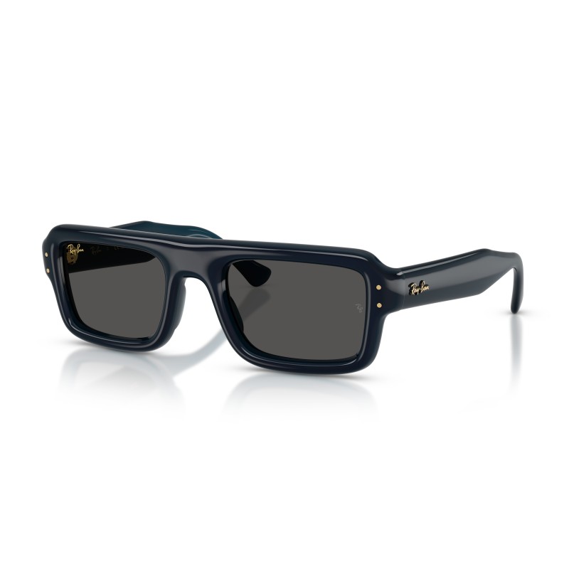 Ray-Ban RB4954 689587 Pilotenbril in Transparant Blauw