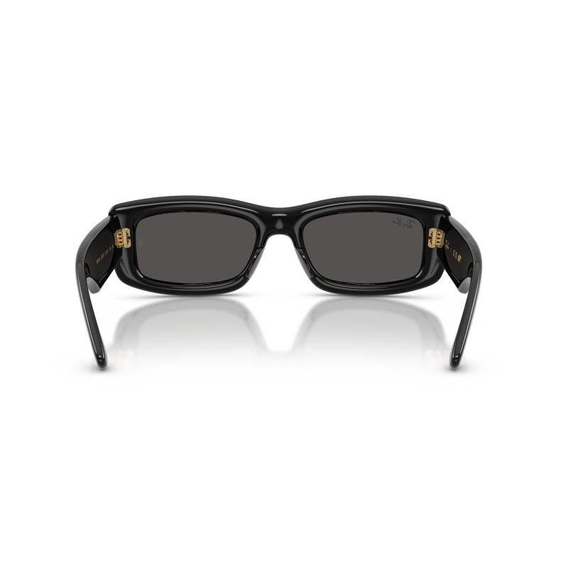 Ray-Ban RB4944 601/87 : Lunettes de soleil Kiliane Puffer en Noir Poli et Ultra Noir