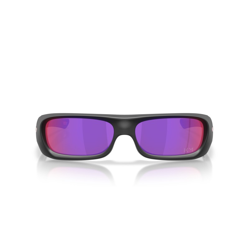 Oakley Permian OO9520-952007 : Lunettes de soleil élégantes avec monture en encre noire mate et verres Prizm Road