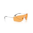 Ray-Ban Alix Bio-Based Zonnebril in Gepolijst Zilver en Geel