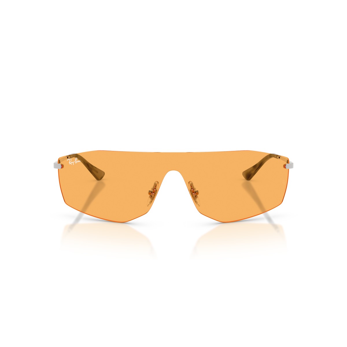 Ray-Ban Alix Bio-Based Sunglasses in Polished Silver and Yellow