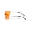 Ray-Ban Alix Bio-Based Zonnebril in Gepolijst Zilver en Geel