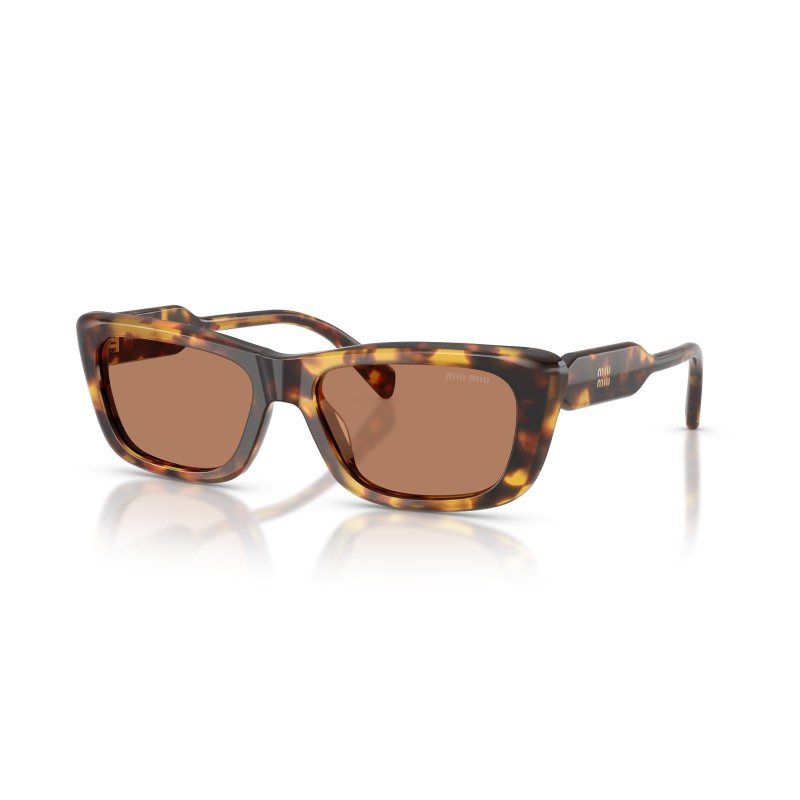 Miu Miu MU B12S 14L20D Zonnebril - Elegante Havana Kleur
