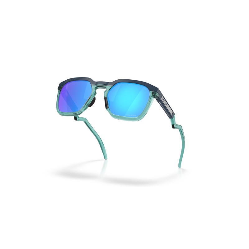Occhiali da sole Oakley HSTN SQ con lenti Prizm Sapphire e montatura abyss