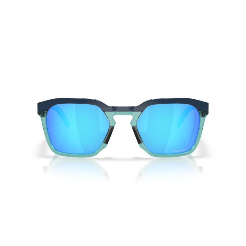Occhiali da sole Oakley HSTN SQ con lenti Prizm Sapphire e montatura abyss