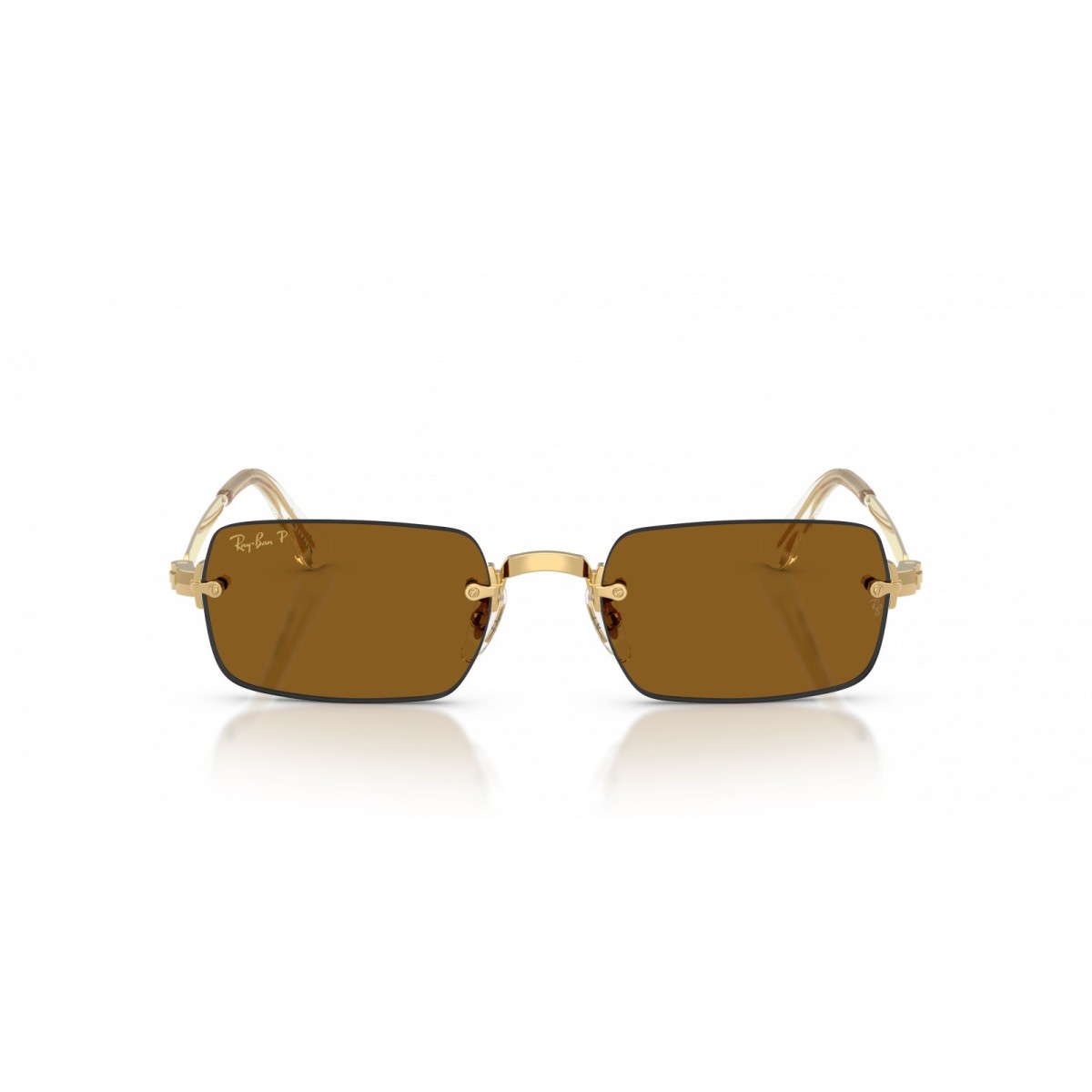 Ray-Ban RB3928 001/83: A$AP Rocky Zonnebril in Arista Goud