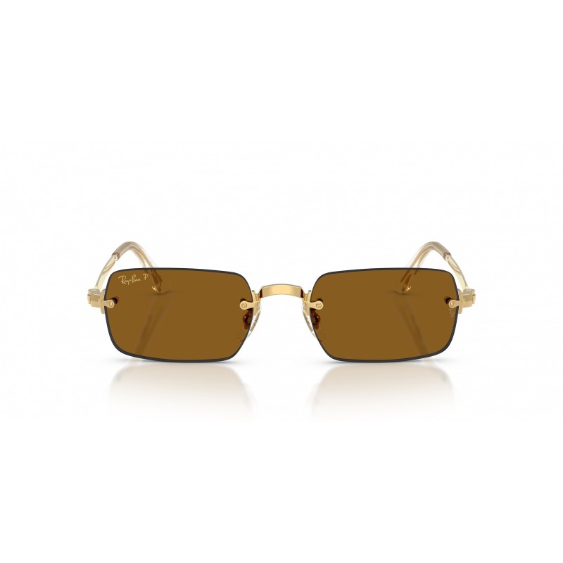 Ray-Ban RB3928 001/83: A$AP Rocky Zonnebril in Arista Goud