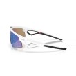 Oakley Sphaera Matte White Sunglasses - Prizm Sapphire OO9531-0437