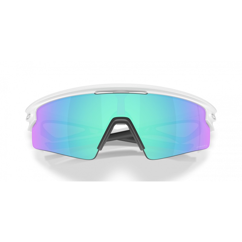 Oakley Sphaera Matte White Sunglasses - Prizm Sapphire OO9531-0437