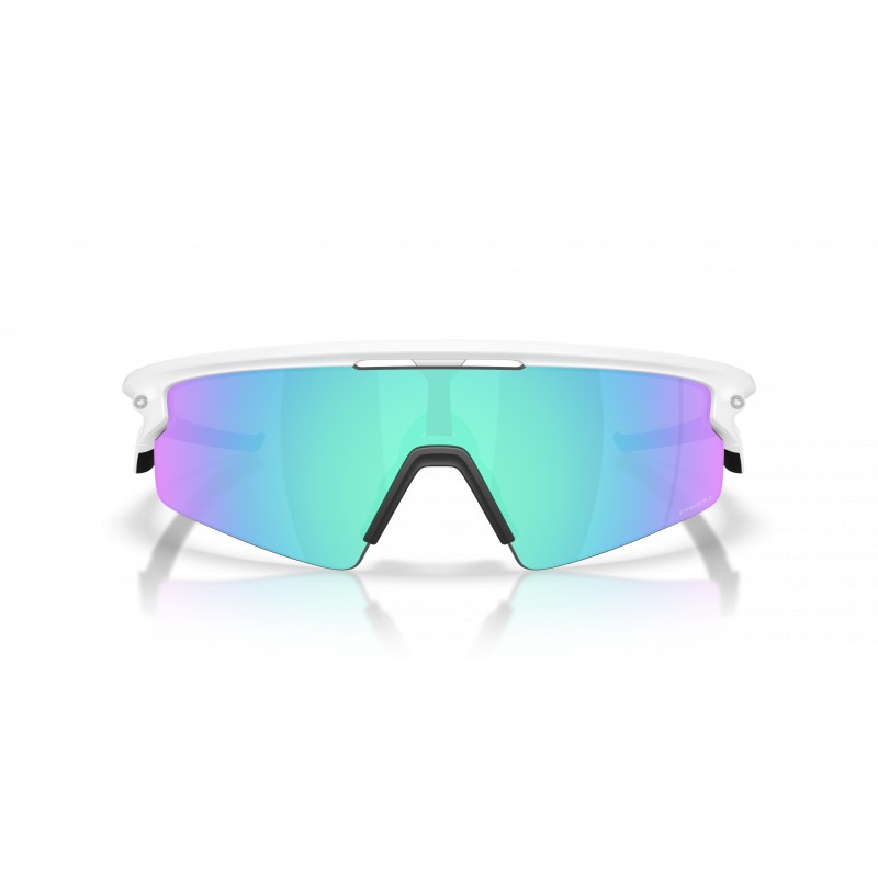 Oakley Sphaera Matte White Sunglasses - Prizm Sapphire OO9531-0437